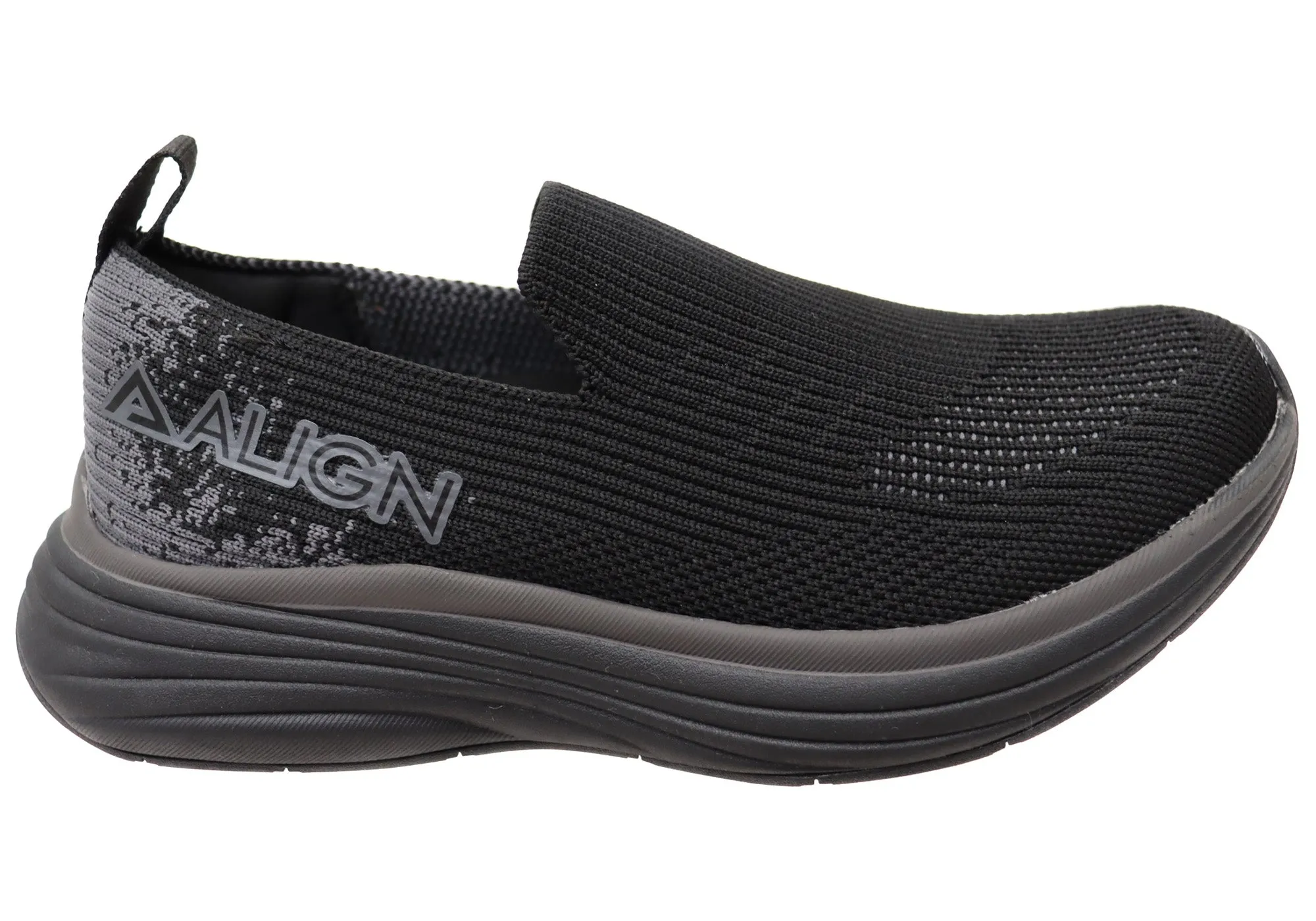 Align Thorne Womens Supportive Wide Fit Arch Support Slip On Sneakers