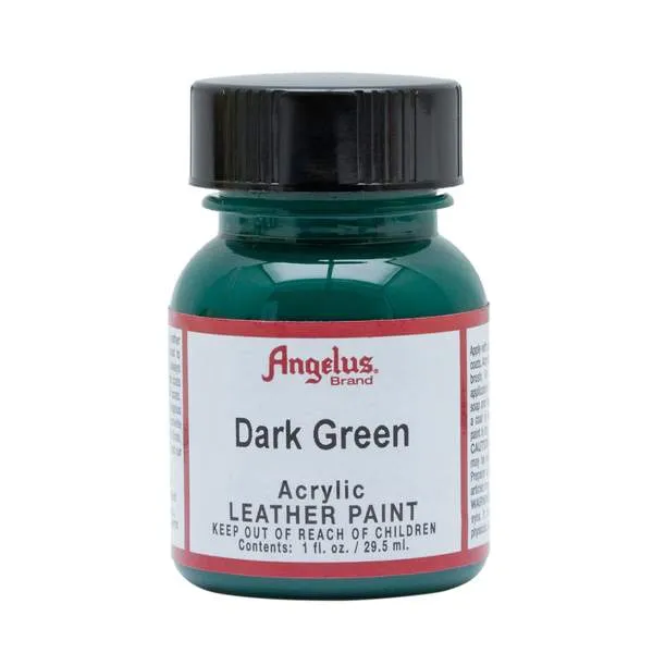 ANGELUS Leather Paint 1oz - Dark Green