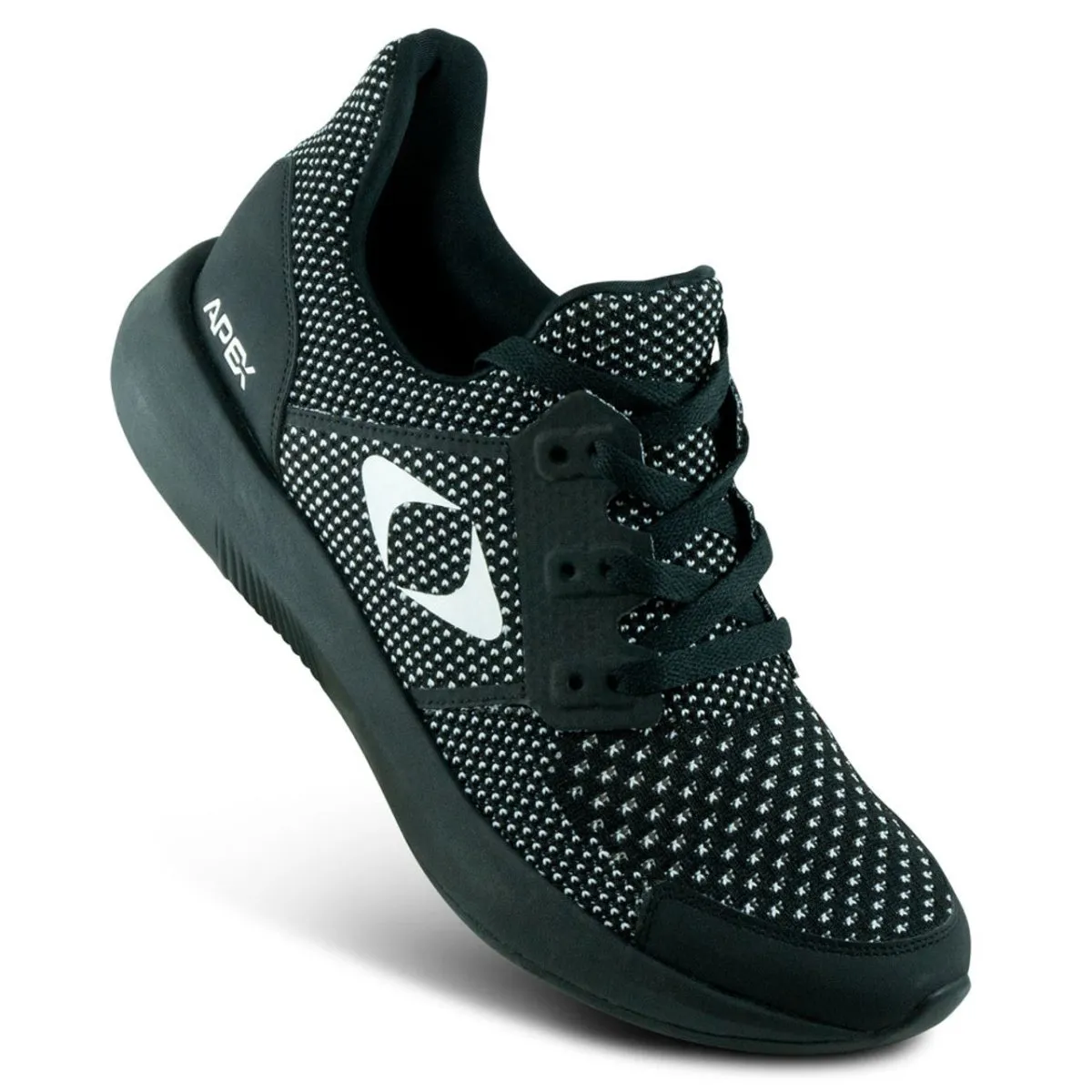 Apex P7000w Performance Athletic Women's Sneaker In Black