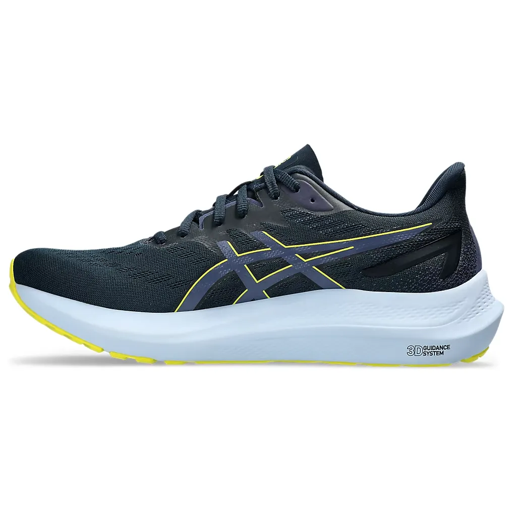 Asics Mens Trainer GT-2000 12 French Blue/Bright Yellow