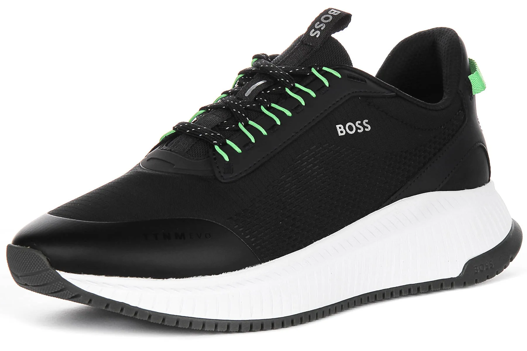 Boss Ttnm Evo Runner In Dark Blue For Men