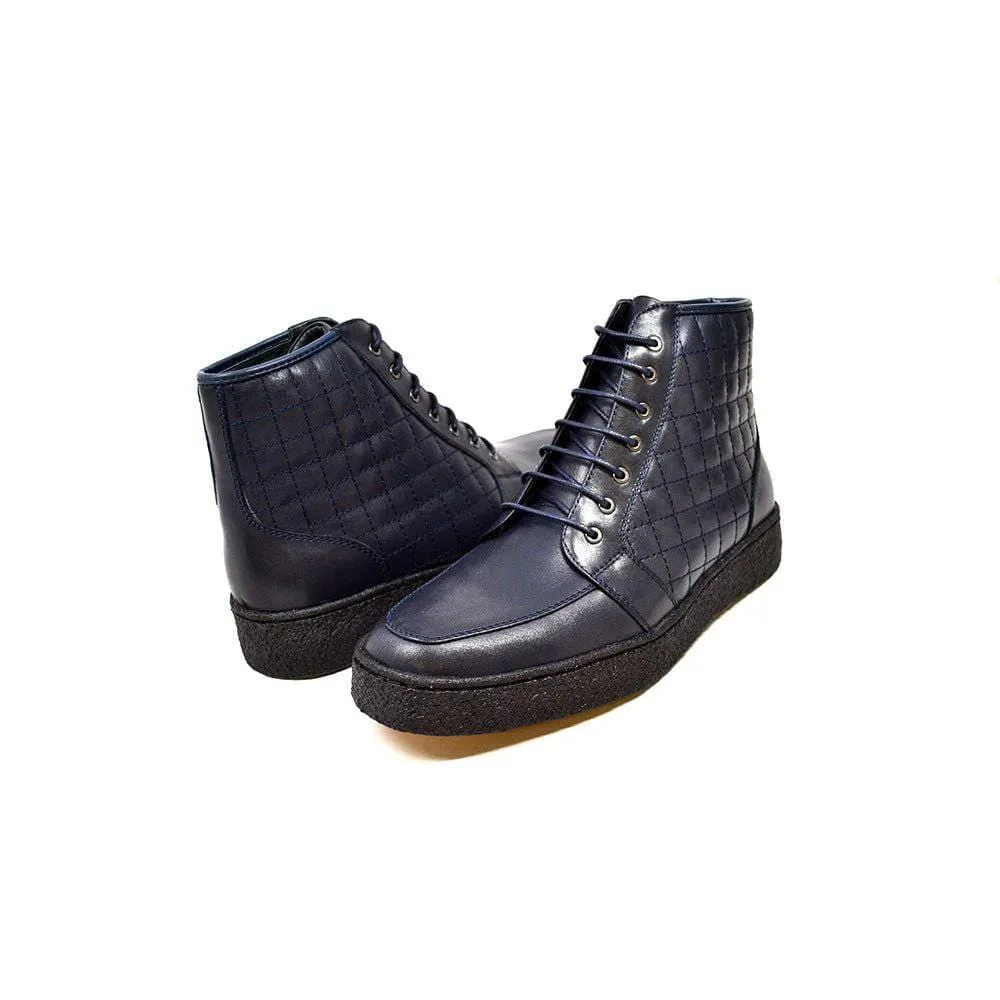 British Walkers Extreme Men's Sleek Design Leather High Tops