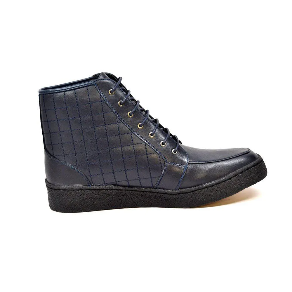 British Walkers Extreme Men's Sleek Design Leather High Tops