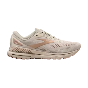 Brooks Women's Adrenaline GTS 23 B Width Crystal Grey/Villa/White