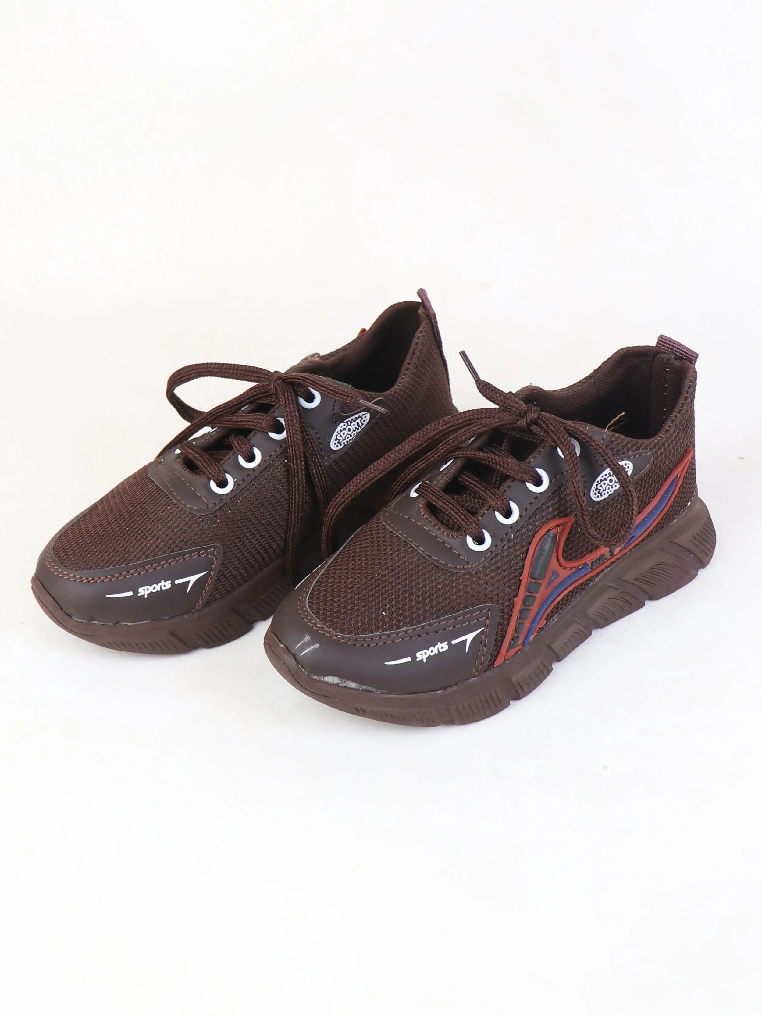 BS53 Boys Jogger Shoes 8Yrs - 17Yrs Brown