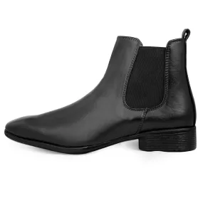 Bxxy's Vegan Leather Ultra Stylish Comfortable Slip-on Chelsea Boots