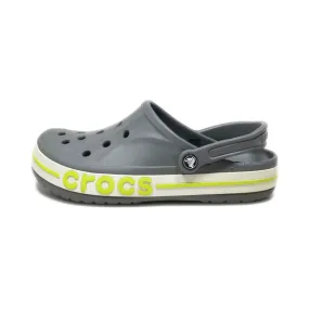 Crocs Bayaband Clog Slip Ons Rubber Grey Colour For Women