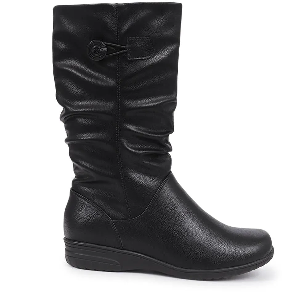 Flat Slouch Boots  - WBINS40099 / 325 983