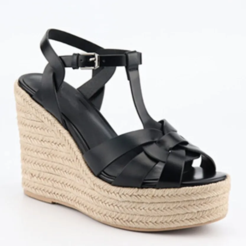 Funki Buys | Shoes | Women's Cross Plait High Wedge Sandals