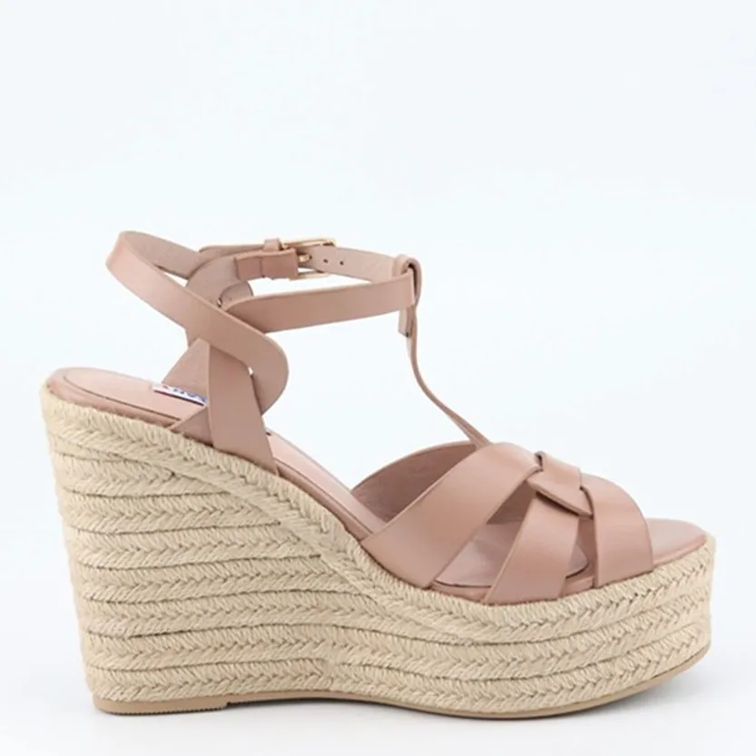 Funki Buys | Shoes | Women's Cross Plait High Wedge Sandals