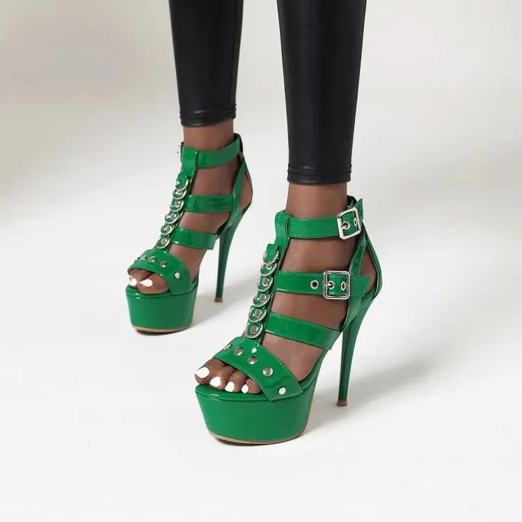 Funki Buys | Shoes | Women's Super High Gladiator Stilettos