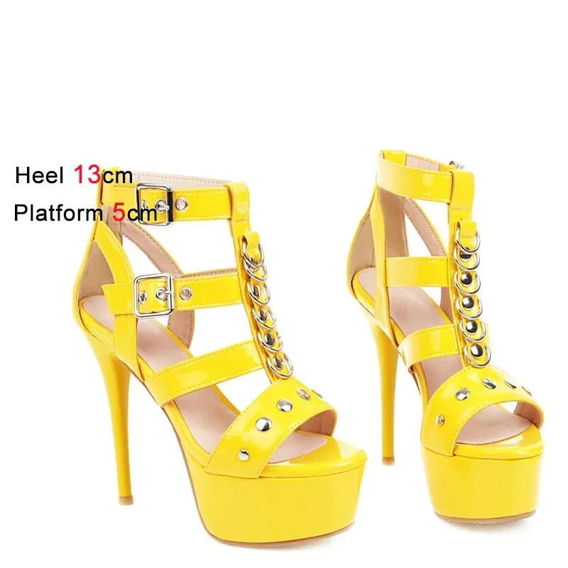 Funki Buys | Shoes | Women's Super High Gladiator Stilettos