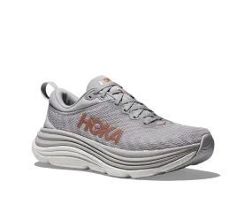 Hoka Womens Trainer Gaviota 5 Harbor Mist/Rose Gold