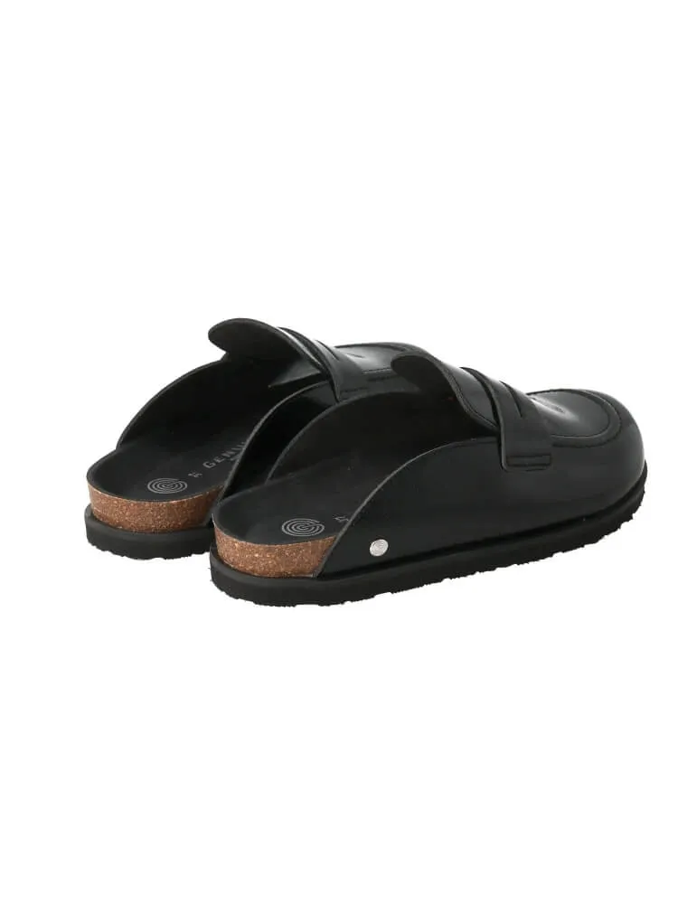 Lois Vegan Charcol Black Clogs