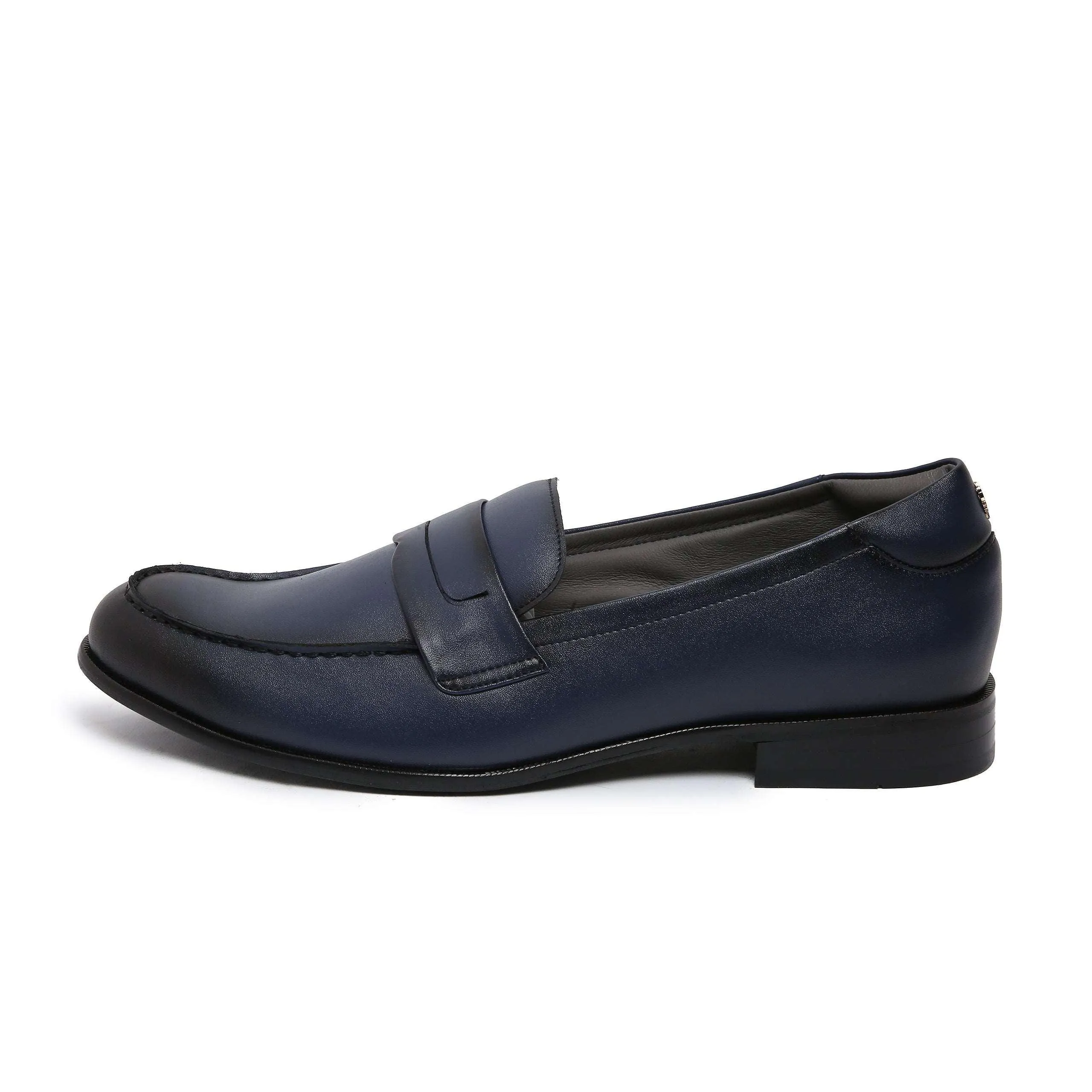 MARCEL - MIDNIGHT BLUE DUAL TONE PENNY SLIP-ON