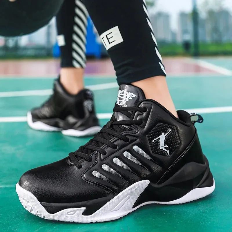 Men's Basketball Shoes: Breathable Cushioning Non-Slip Gym Sneakers 2024