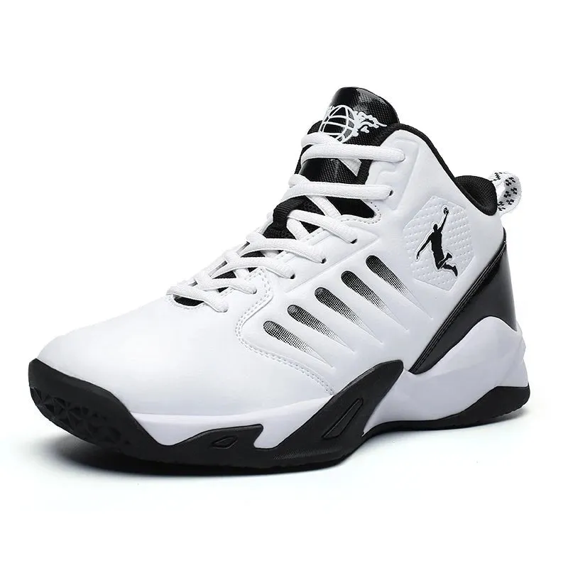 Men's Basketball Shoes: Breathable Cushioning Non-Slip Gym Sneakers 2024