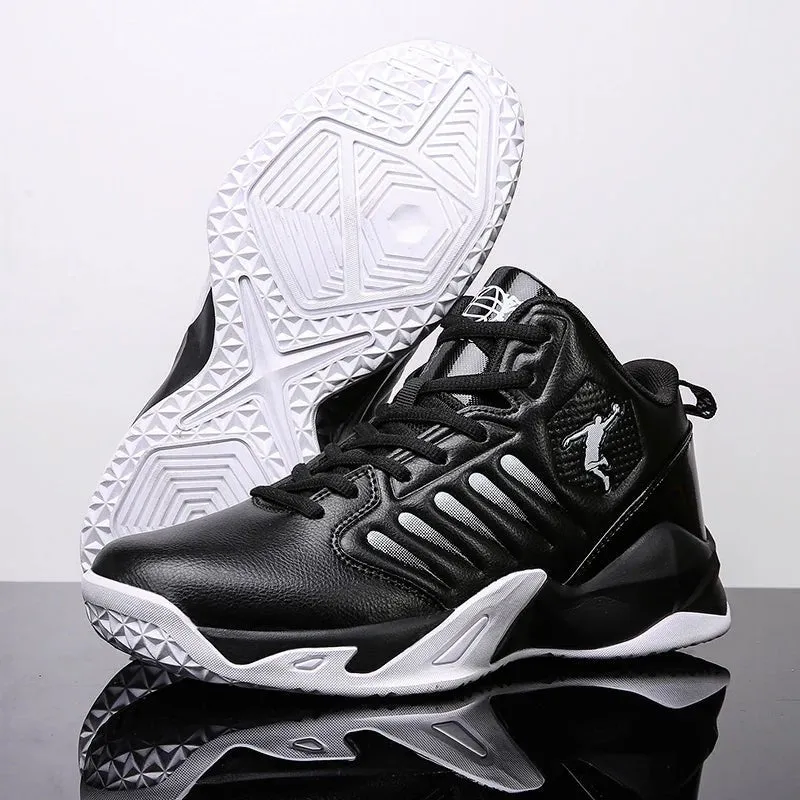 Men's Basketball Shoes: Breathable Cushioning Non-Slip Gym Sneakers 2024