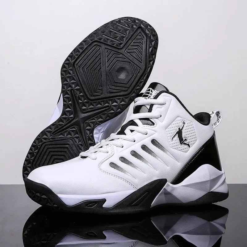 Men's Basketball Shoes: Breathable Cushioning Non-Slip Gym Sneakers 2024