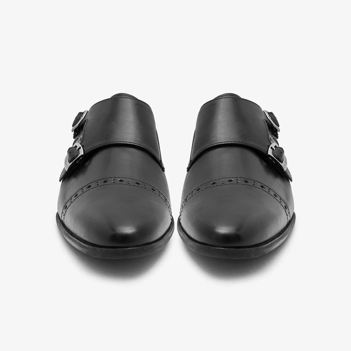 Men's Double Monk-Strap Shoes