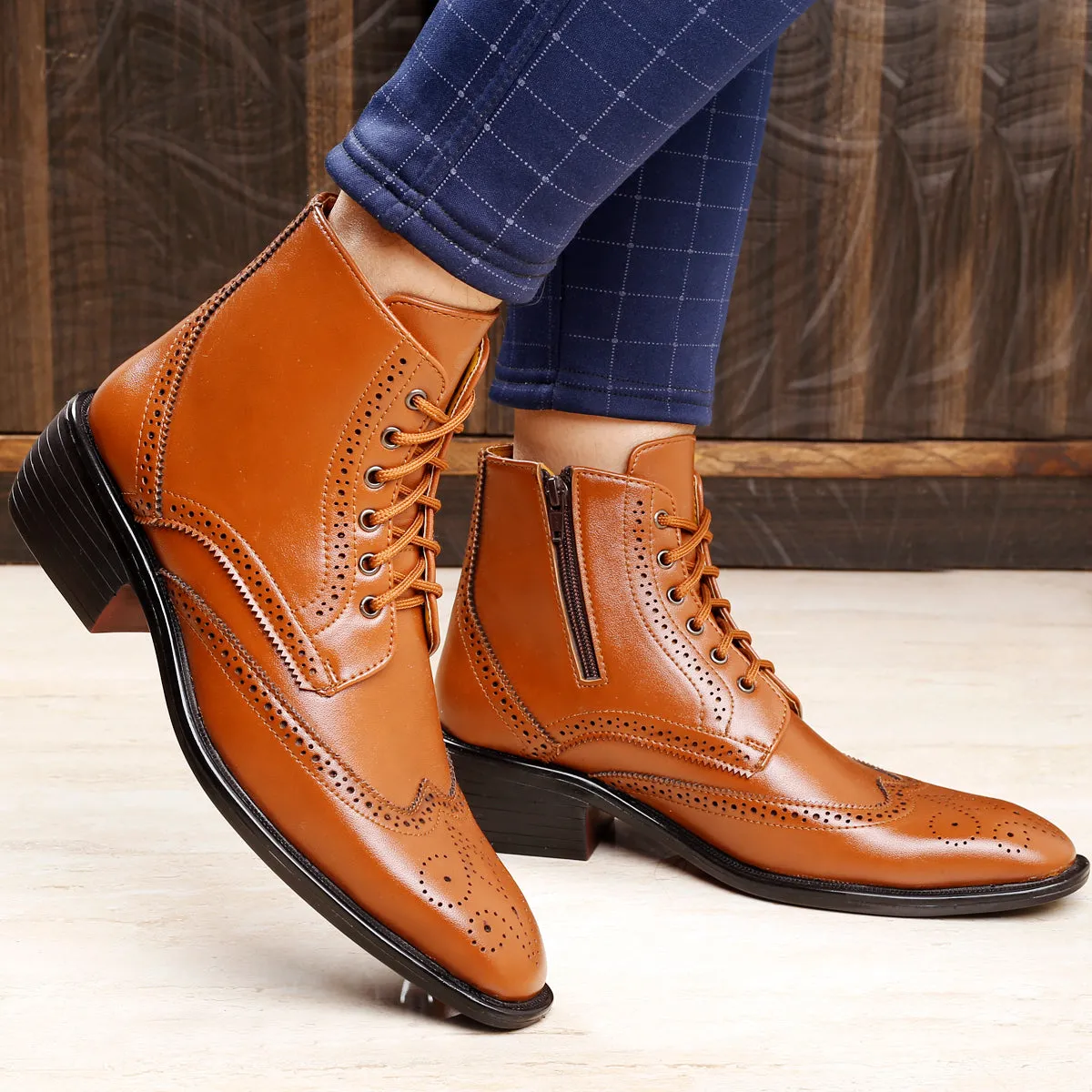 Men's Latest Comfortable Height Increasing Formal Office wear Boots