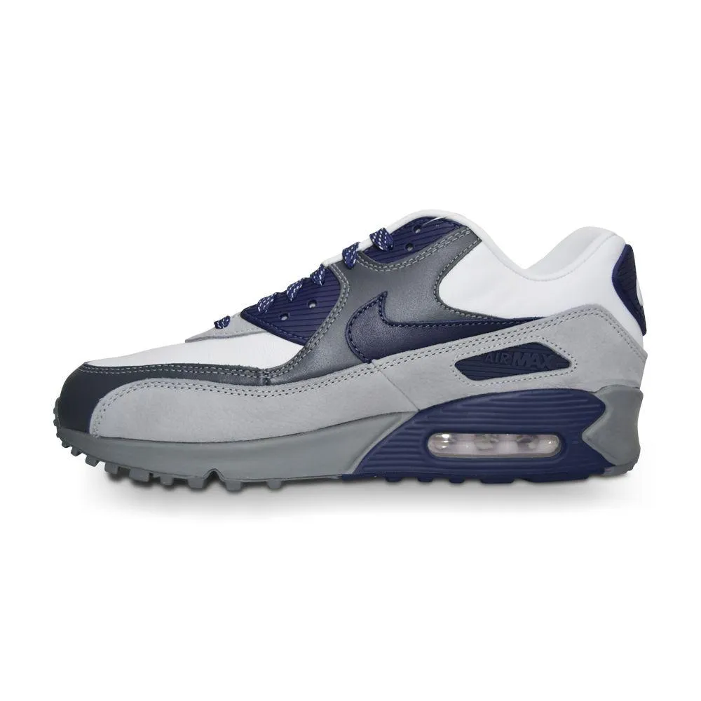 Mens Nike Air Max 90 NRG - CI5646 100 - White Neutral Indigo