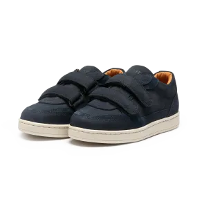 Meyo Sneakers | Navy Betting Leather