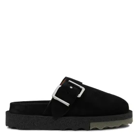 Off-White Black Mule Slip Ons