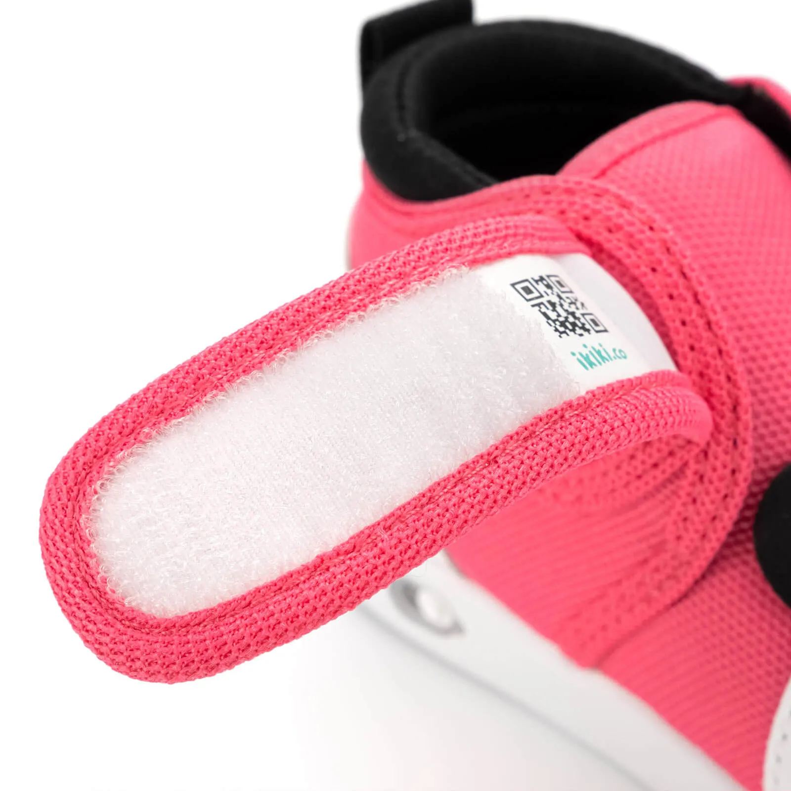 Panda Bear Squeaky Toddler Shoes | Dark Pink