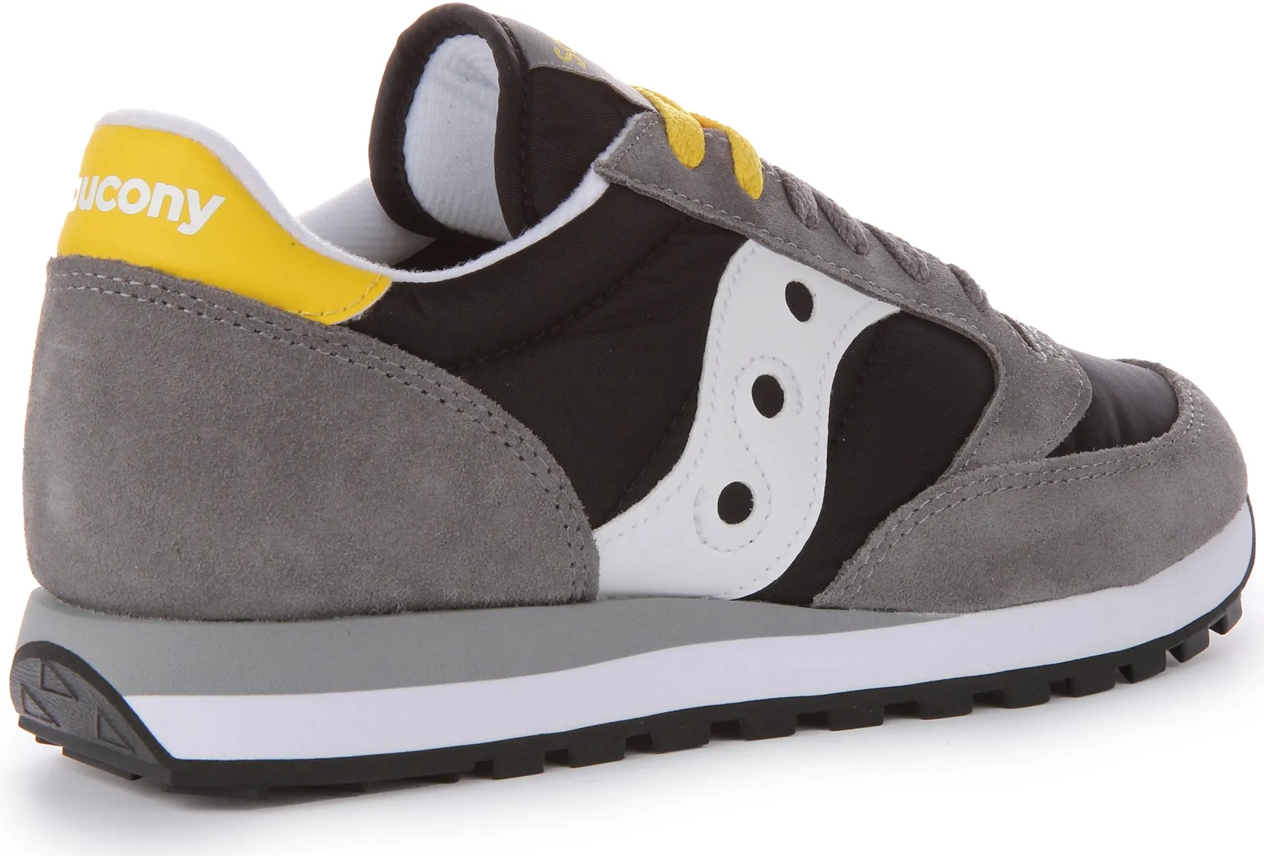 Saucony Jazz Original In Grey Black For Men