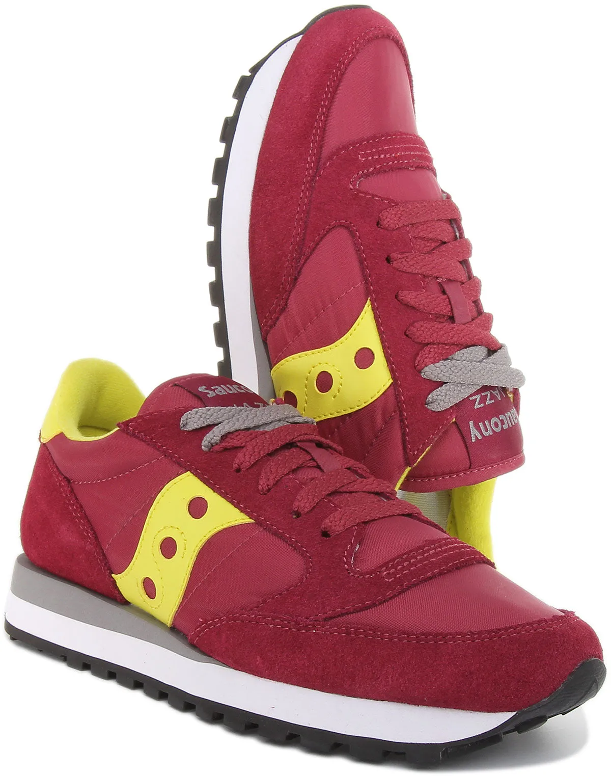 Saucony Jazz Originals In Wine For Women