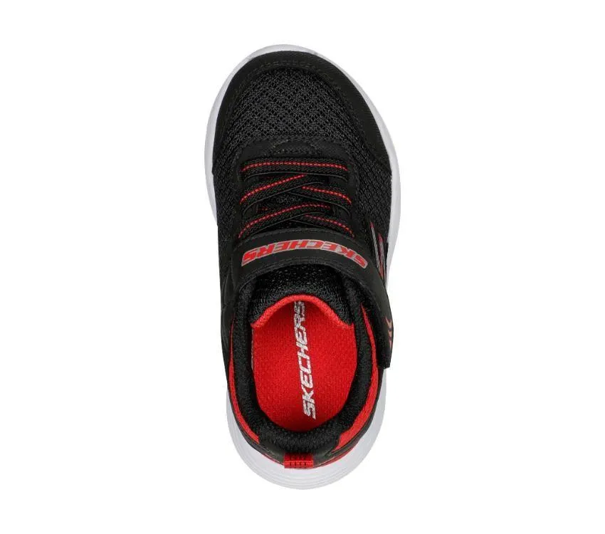 SKECHERS DYNA LITE RETLER - BLACK RED