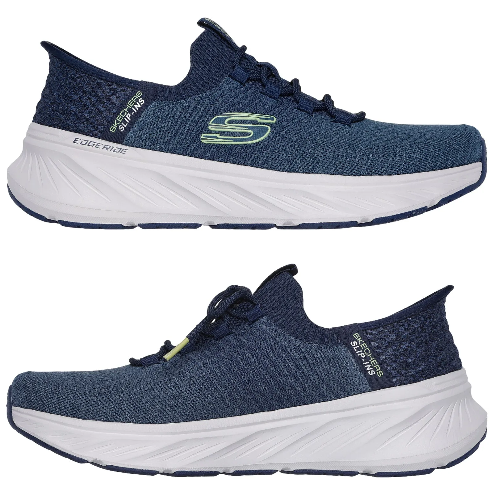 Skechers Mens Edgeride Raygo Slip-Ins Trainers