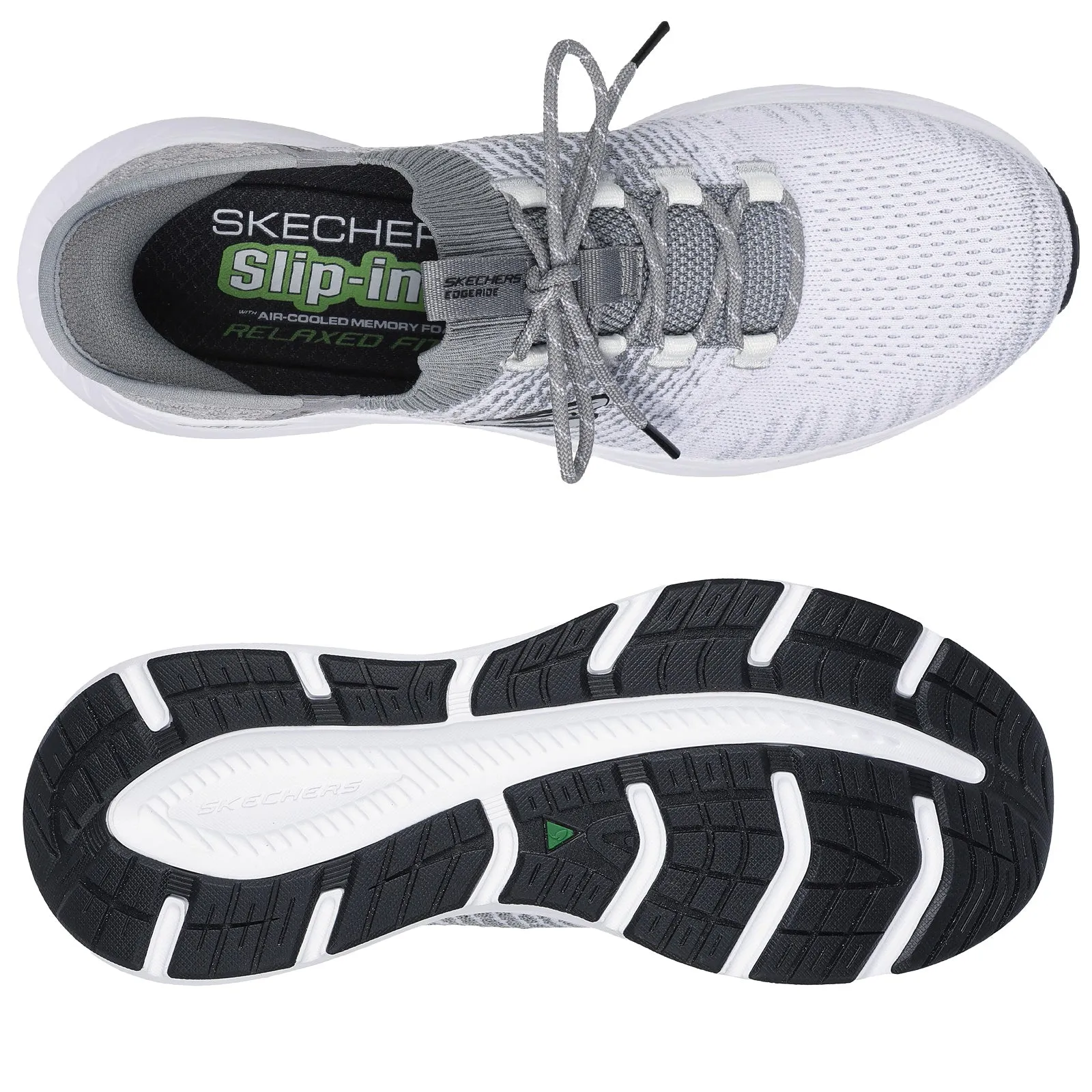 Skechers Mens Edgeride Raygo Slip-Ins Trainers