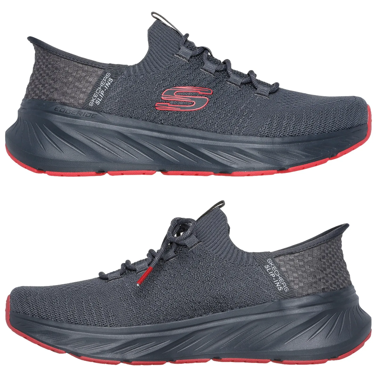 Skechers Mens Edgeride Raygo Slip-Ins Trainers