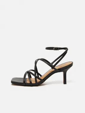 Sofia Heeled Sandal | Black