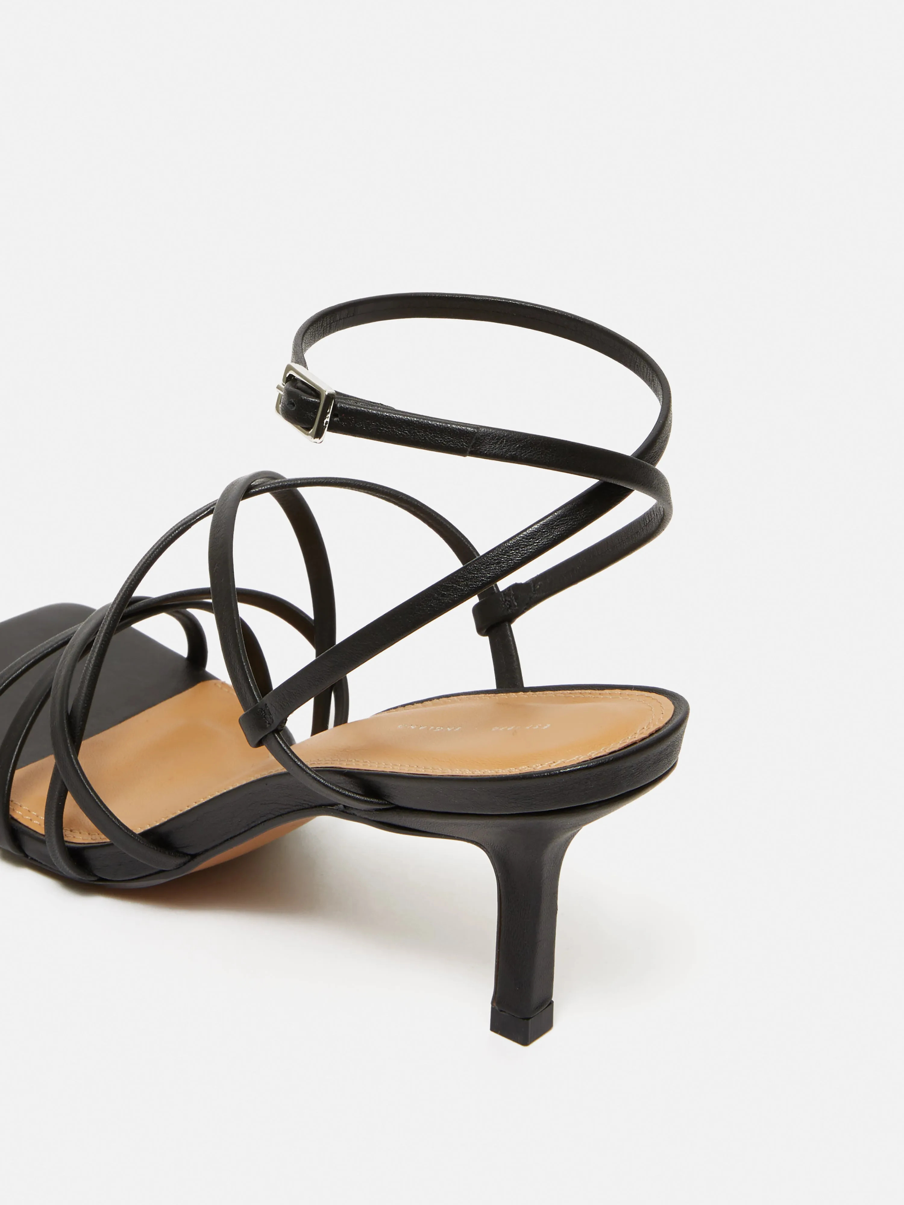 Sofia Heeled Sandal | Black