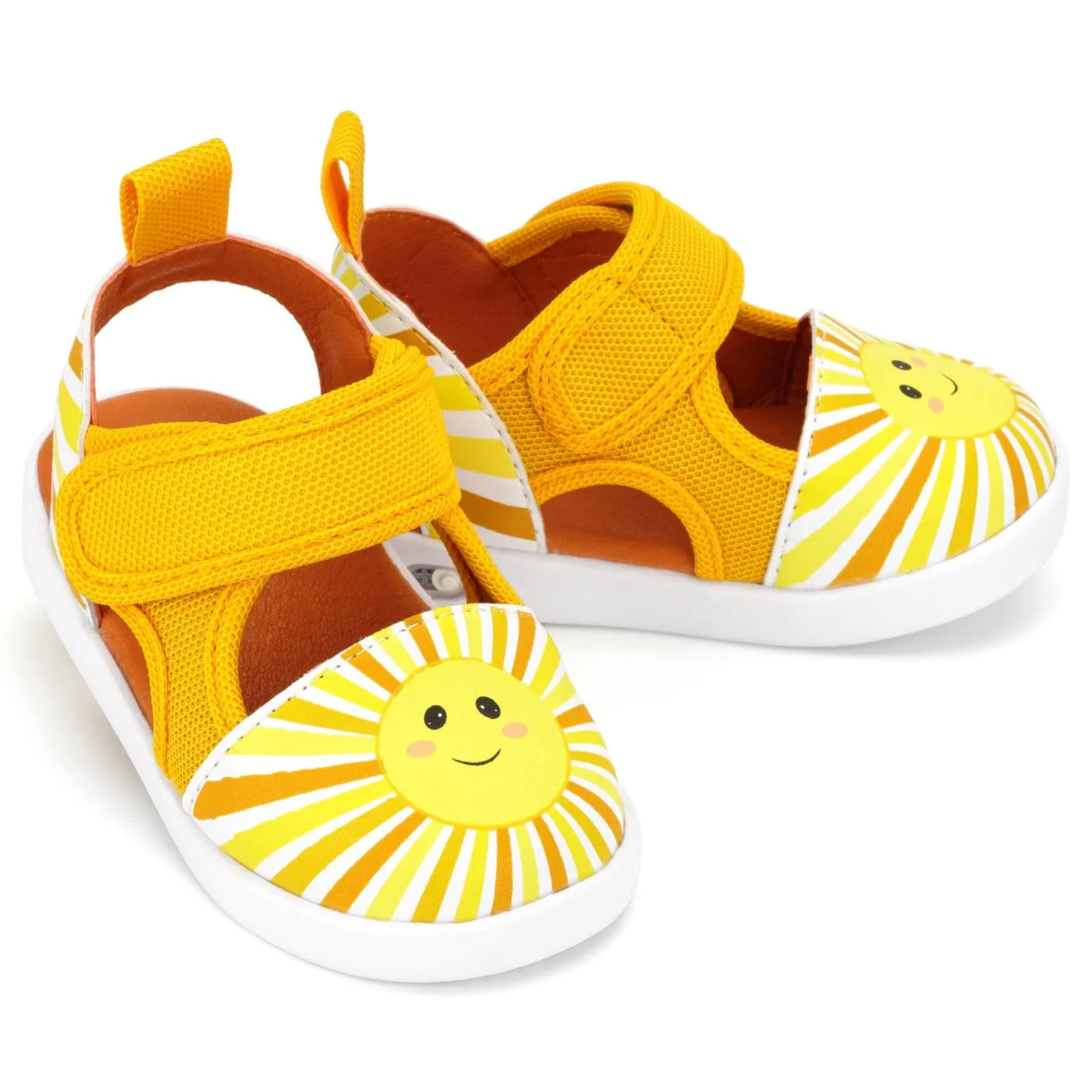 Sunshine Squeaky Toddler Sandals | Yellow