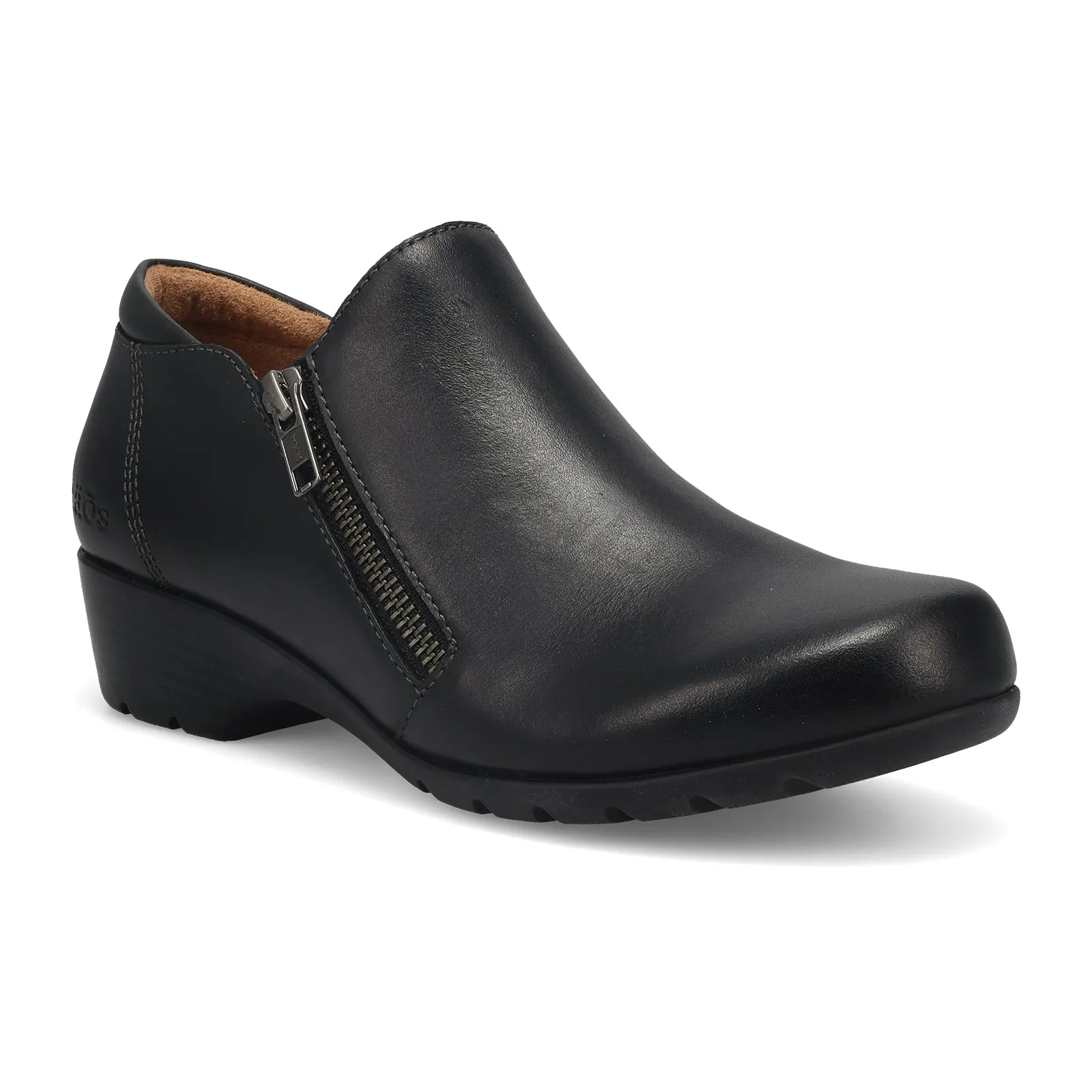 Taos Daily Zip Loafer (Women) - Black