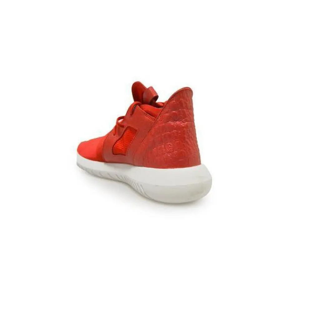 Womens Adidas Tubular Defiant W - AQ6824 - Red White Trainers