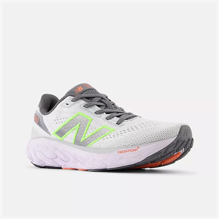 Women's Fresh Foam X 880v14 (Grey Matter/Taro/Bleached Lime Glo/Gulf Red)